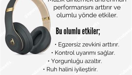 Antrenman Sırasında Müzik Dinlemenin Performans Üzerindeki Etkisi