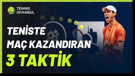 Tenis Antrenmanlarında Stratejik Kazanma ve Kaybetme Kabulü